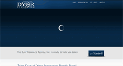 Desktop Screenshot of dyerinsurance.com